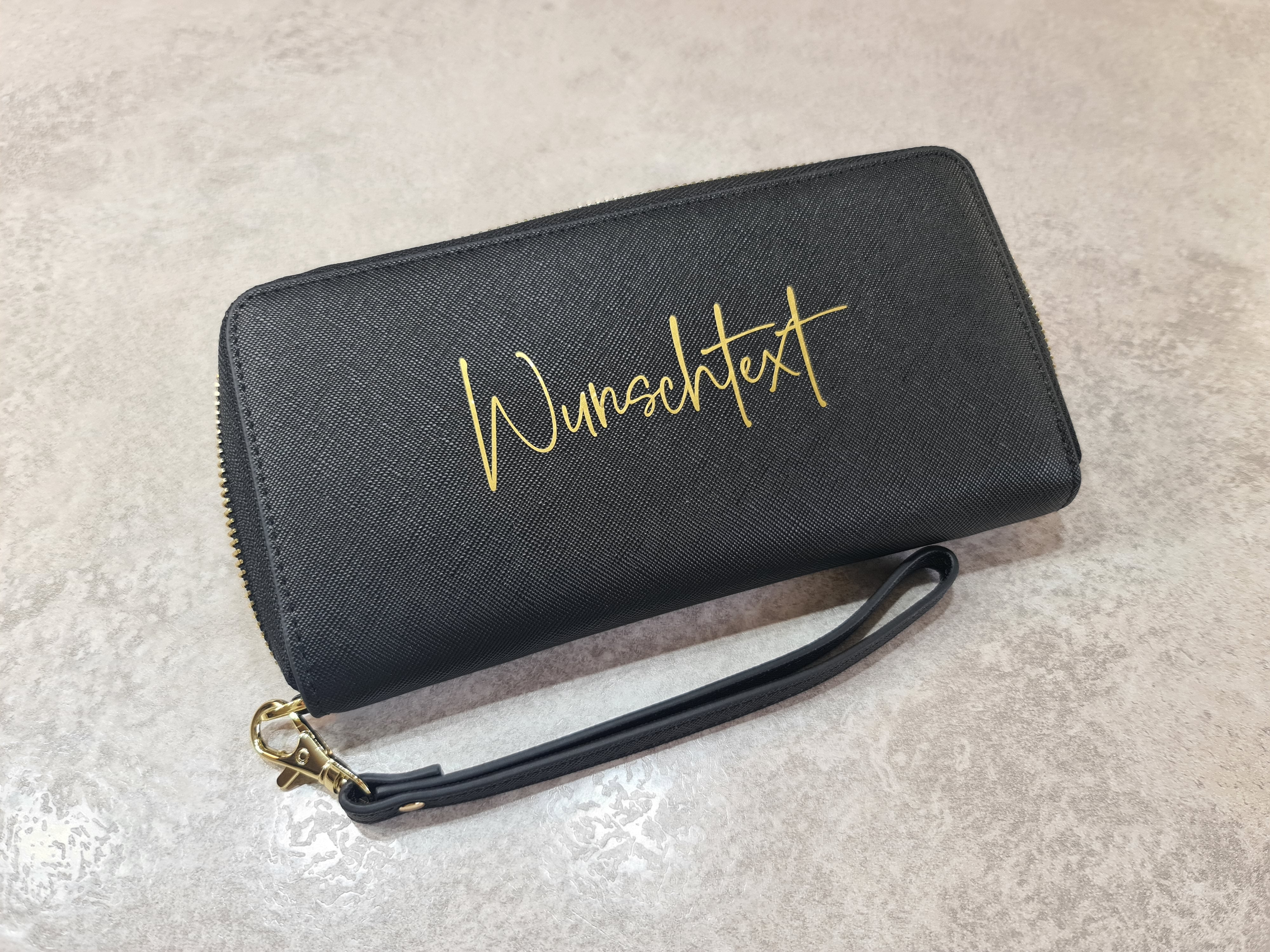 Geldbeutel (Wunschtext)