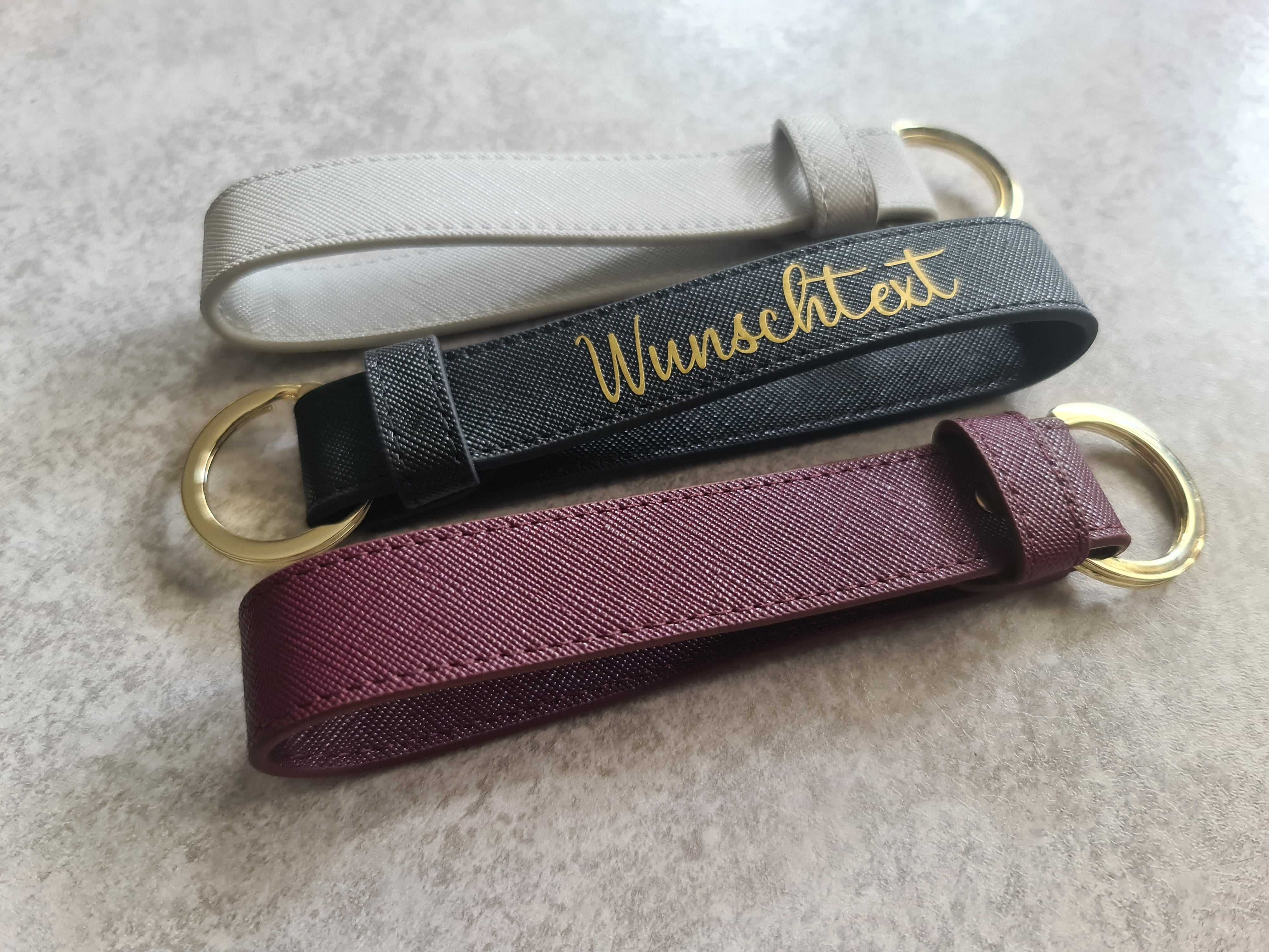 Schlüsselanhänger (Wunschtext)