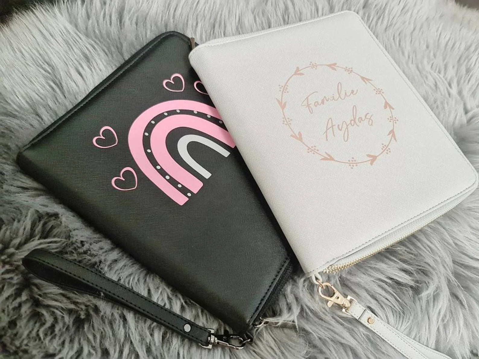 Personalisierter Organizer in Saffiano-Optik