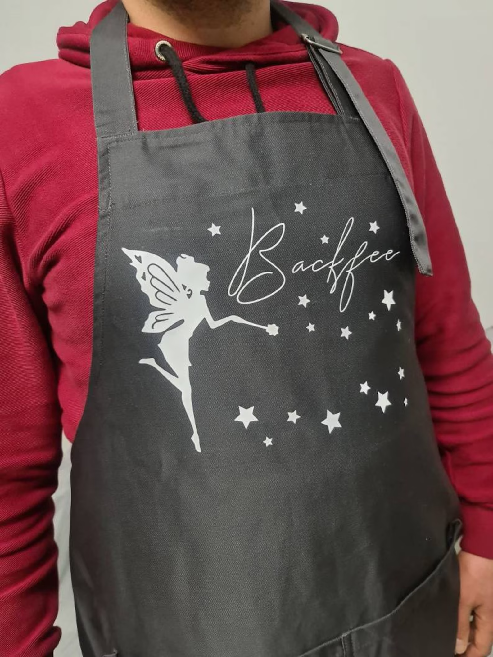 Personalisierte Küchenschürze, Kochen, Backen, Backfee, Schürze, Schriftzug