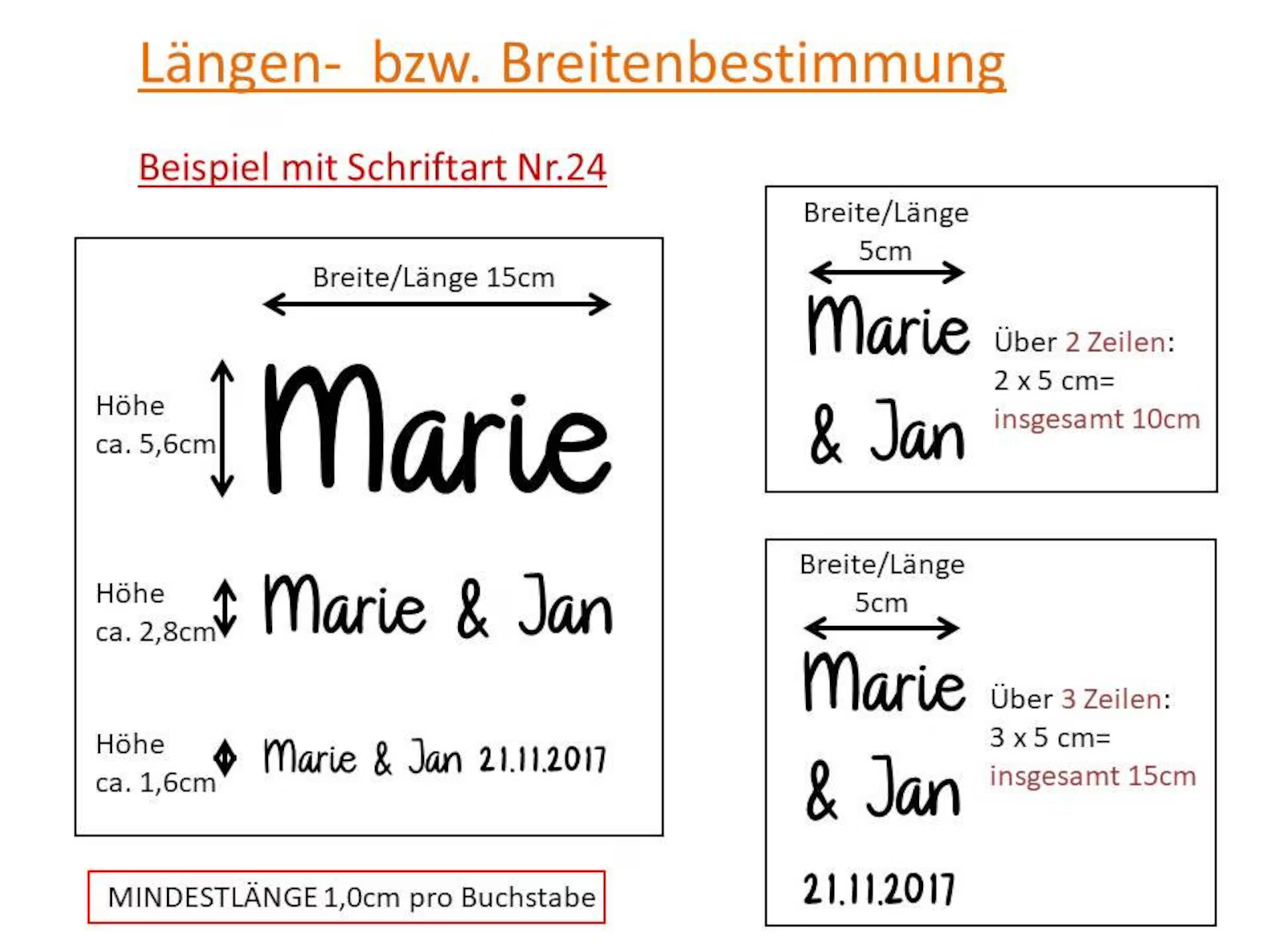 Bügelschriften