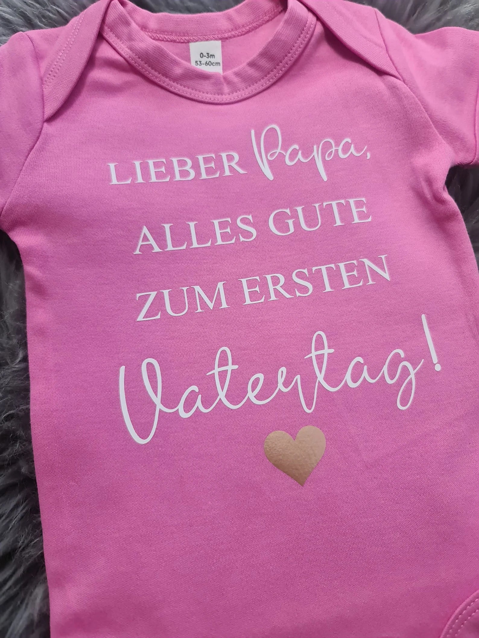 Babybody Schriftzug, Baby, aus dem Bauch, Body erster Vatertag, Muttertag